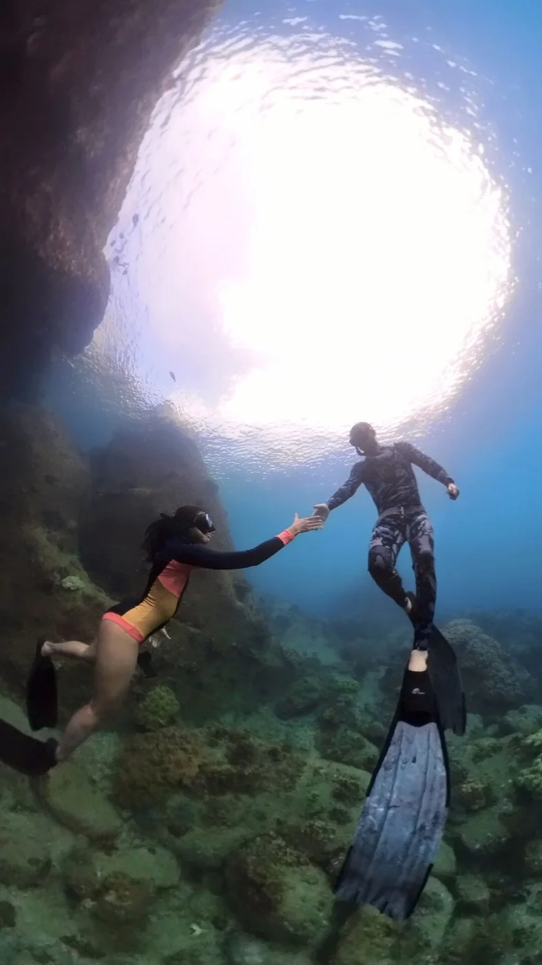 Freediving Koh Samui — Small Group Courses at Sail Rock and Koh Tao