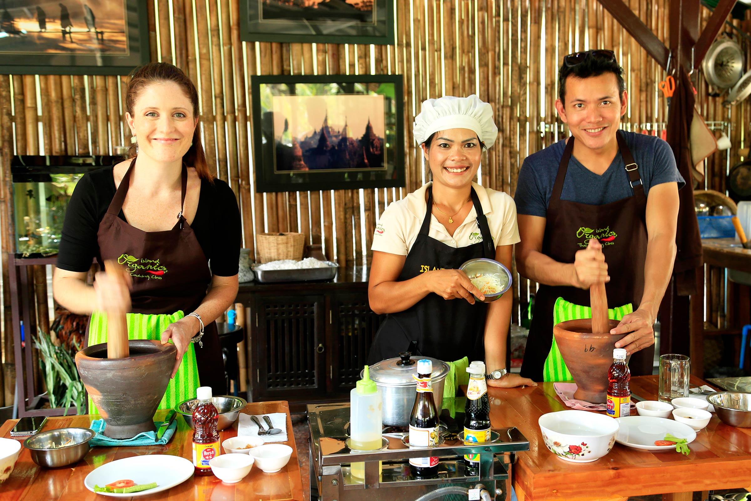 Island Organics Authentic Thai Cooking Class
