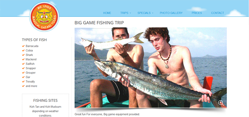 Koh Samui Sport Fishing Big Game Trolling