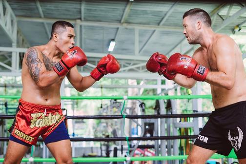 Samui Muay Thai Training Session at Lionheart Samui
